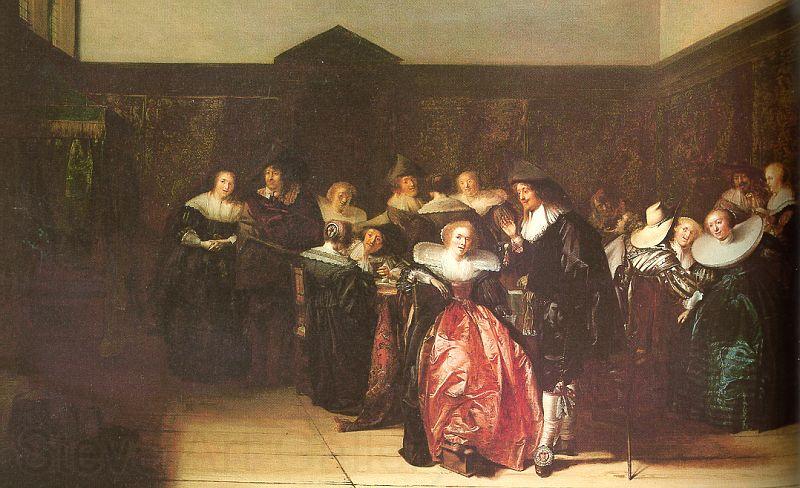 Pieter Codde Merry Company 2 Germany oil painting art